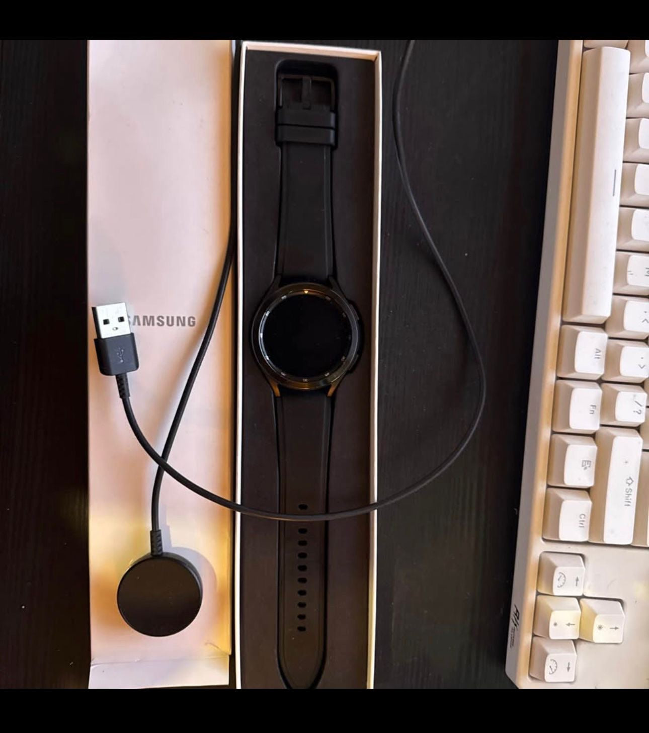 The Samsung Galaxy Watch 4 Classic