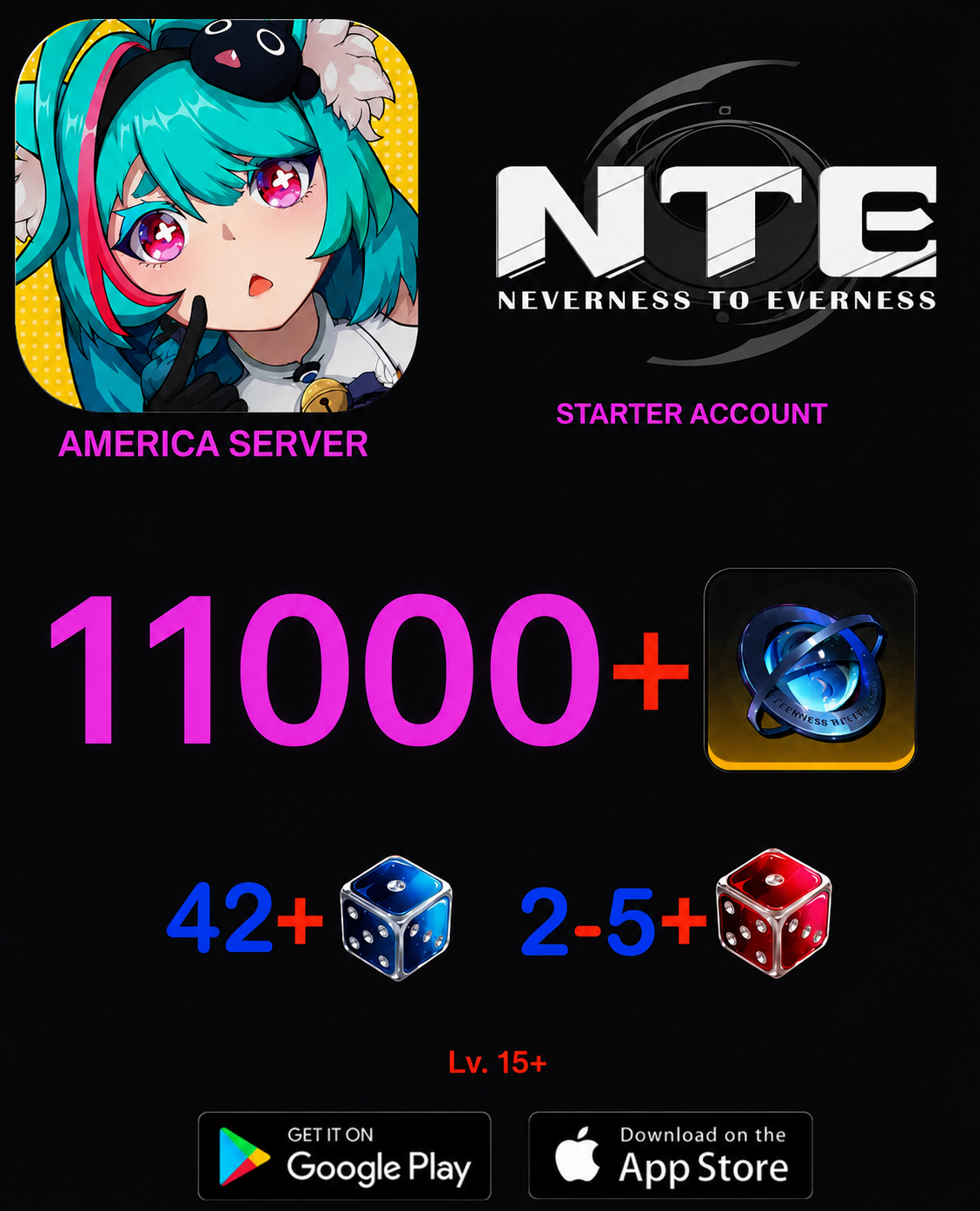 Neverness To Everness Starter