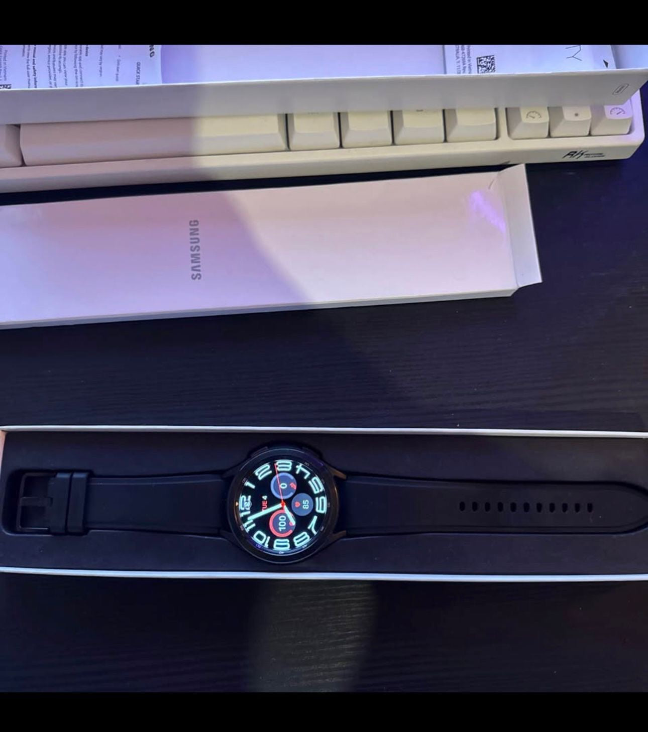 The Samsung Galaxy Watch 4 Classic