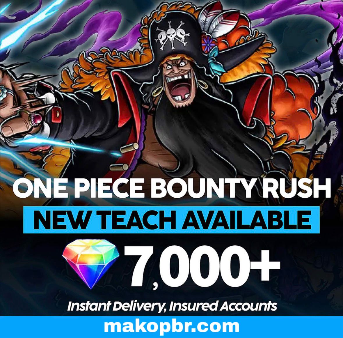 One Piece Bounty Rush 1 EX Starter Reroll Acc [Global - Android]