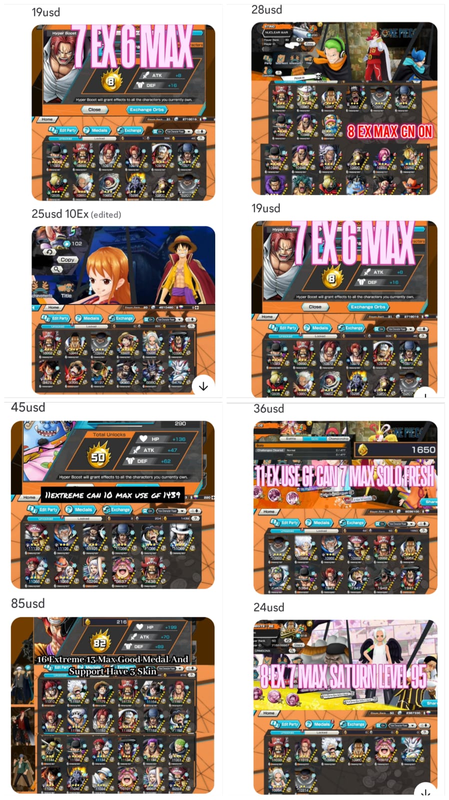 OPBR Extremes High Hb Accounts